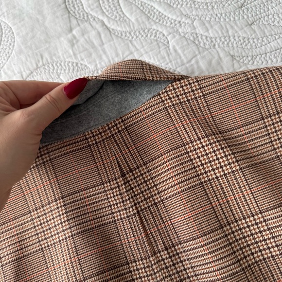 Loft - Petite Plaid Double Breasted Blazer - Picture 11 of 15